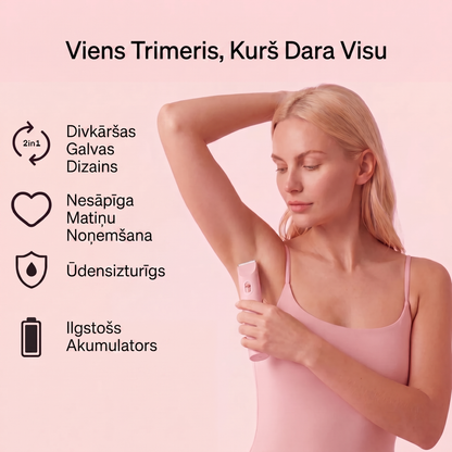 BLIME™ Elektriskais 2 vienā skuveklis.